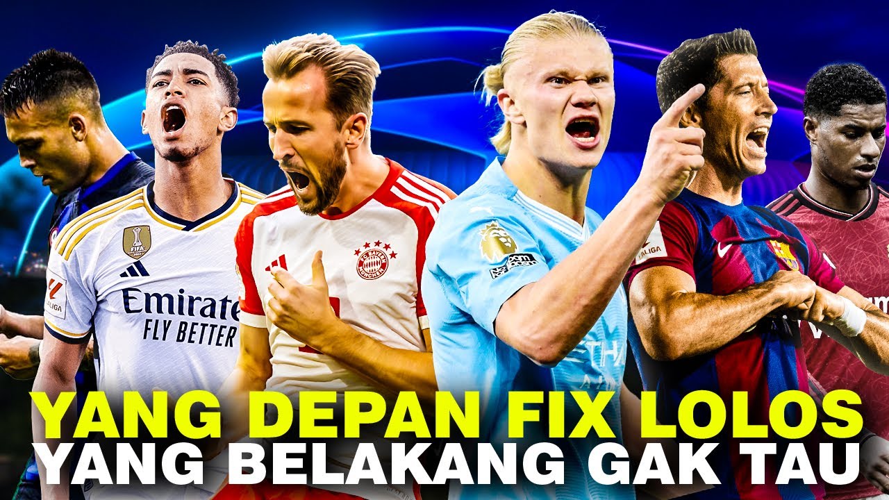 Hitung-Hitungan Siapa yang Akan Lolos ke 16 Besar Liga Champions
