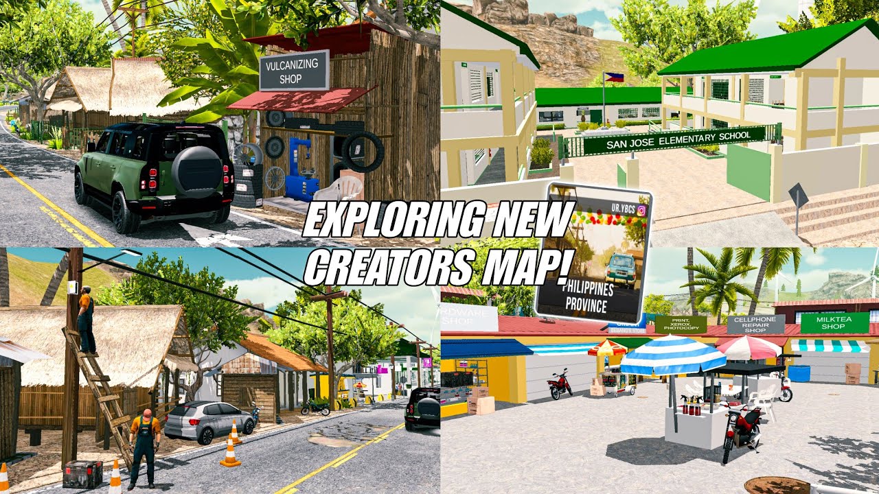 Exploring New Philippines Province Map With Crazy Details In Car Parking Multiplayer
