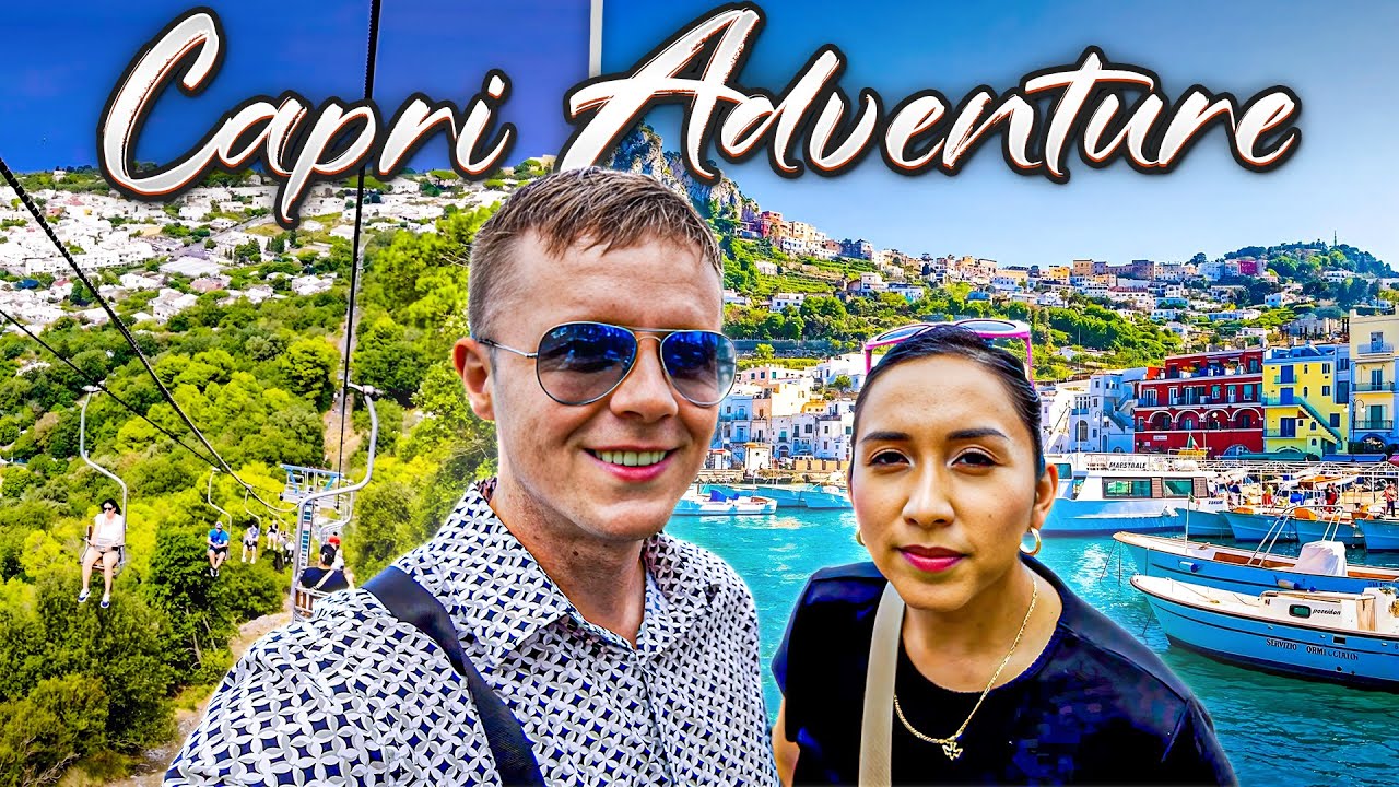 Mountaintop to Beach: The Capri Journey in 4K 🇮🇹 | Mountains, Markets & Views