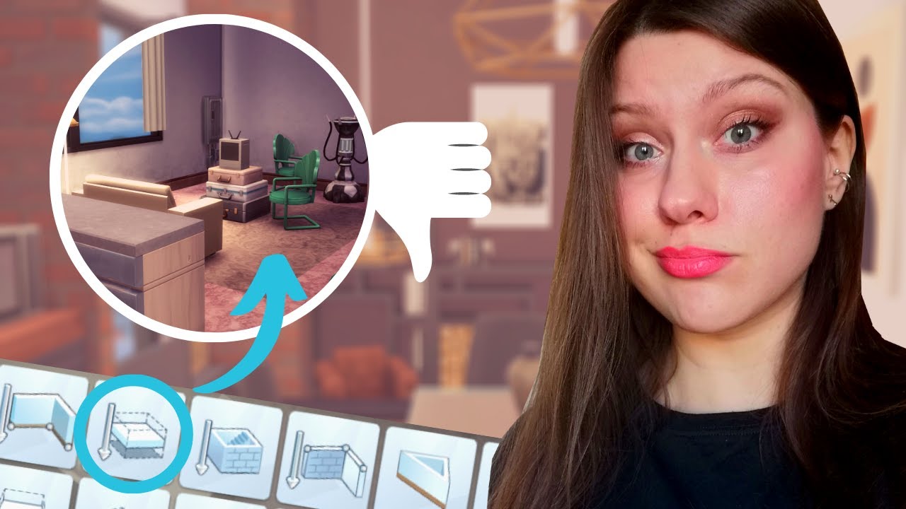 Je rénove l'appart le plus laid du jeu avec les plateformes ! | SIMS 4