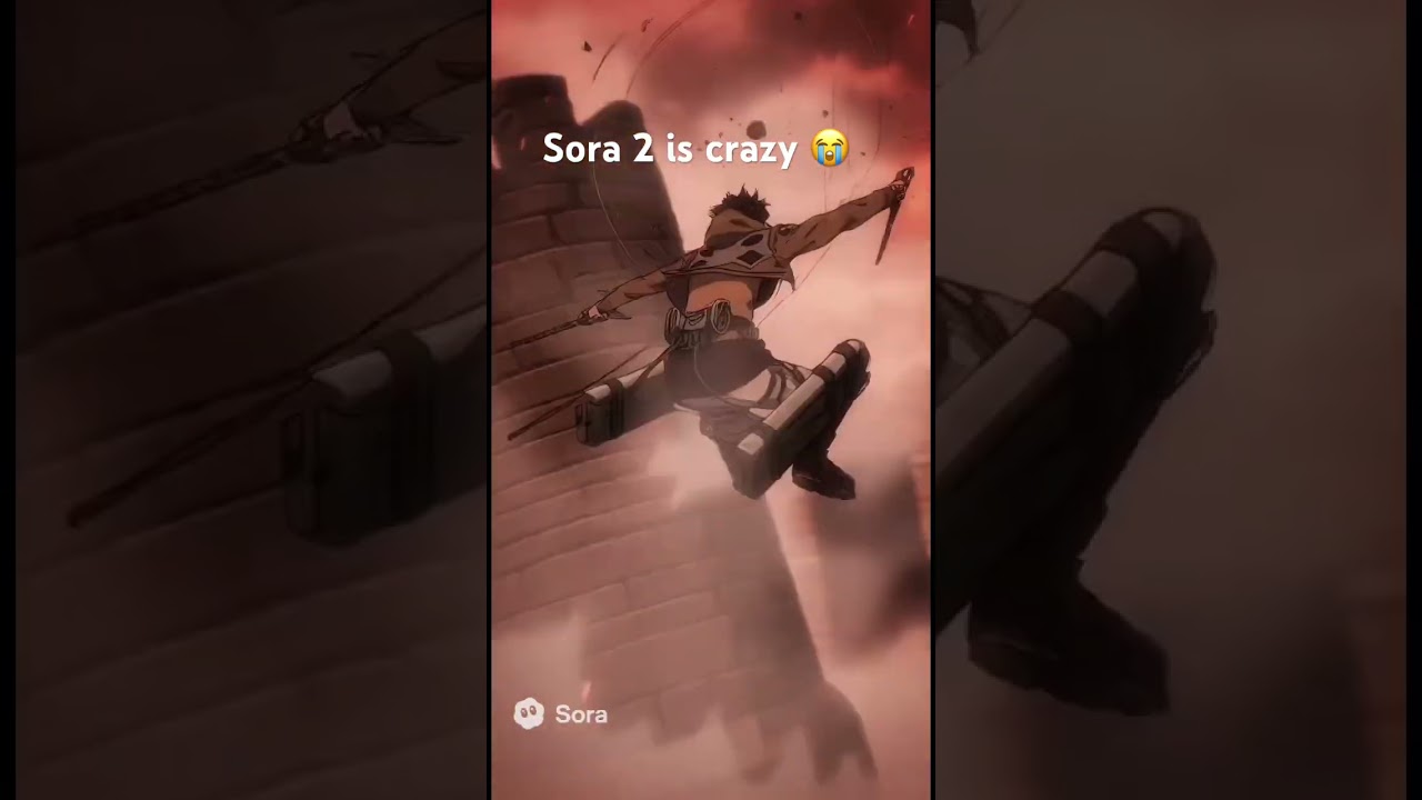AOT remake with sora #anime #ai #sora #aot