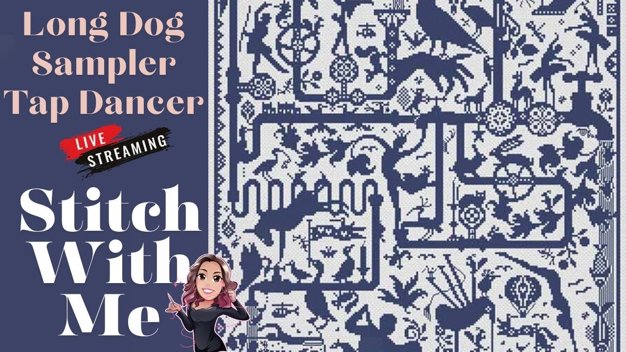 Stitch with me - dusting of the stitching