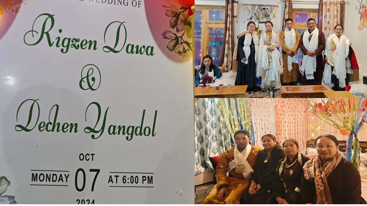 LADAKHI WEDDING 💒 #ladakh #wedding #ladakhiculture