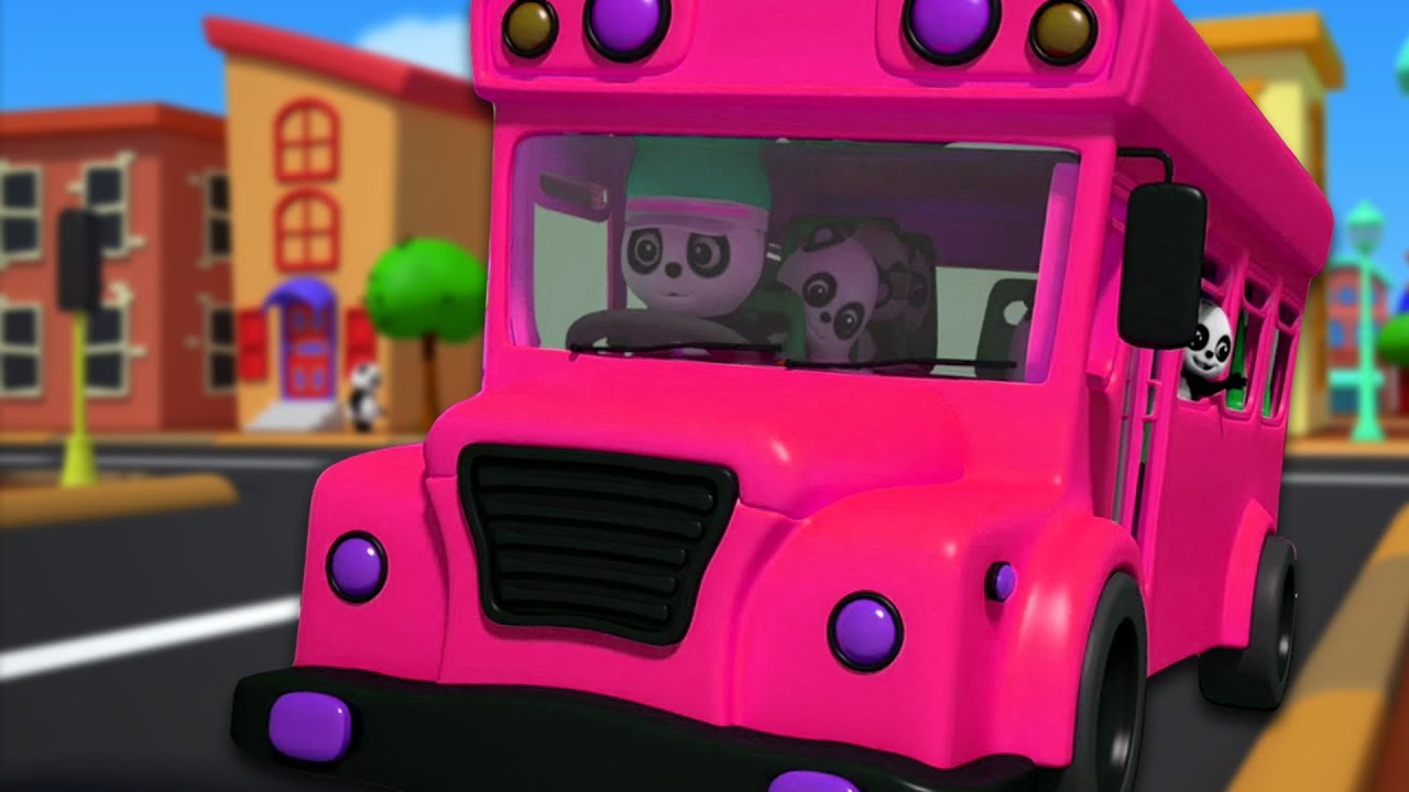 Ruedas En El Autobús | bus rime en español | rimas infantiles | Bao Panda | The Wheels On The Bus