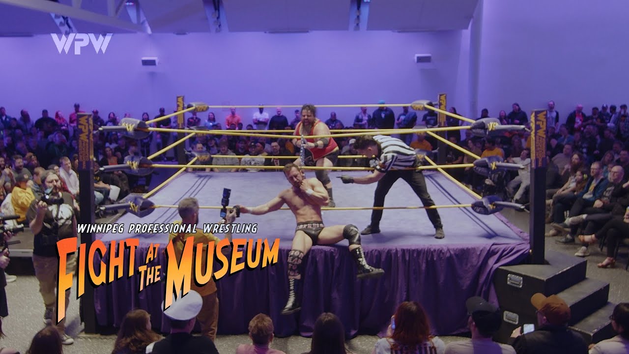 AJ Sanchez vs Chad Daniels (DOG COLLAR MATCH) - WPW FIGHT AT THE MUSEUM 2