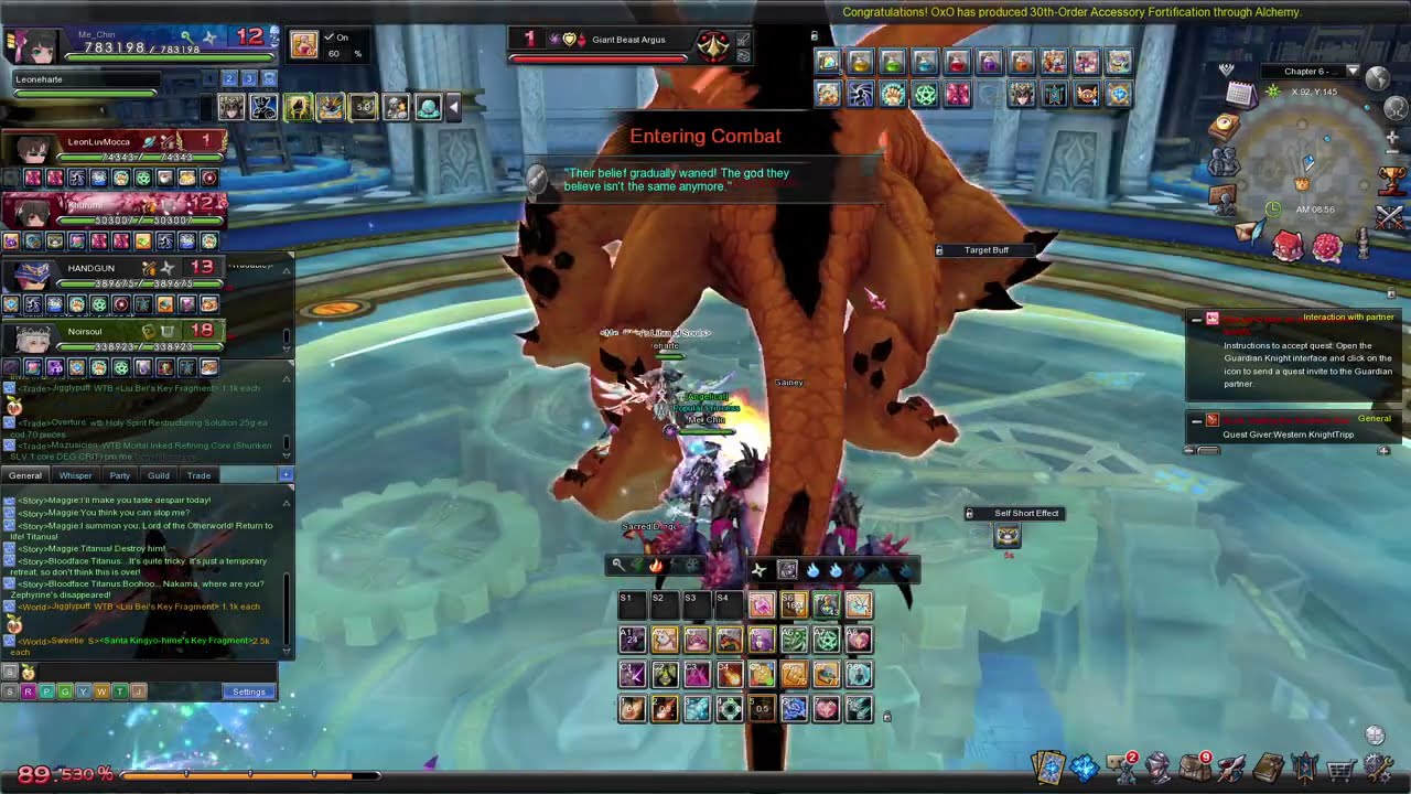 Aura Kingdom Online - SLV 12 Wizard Carry Vault of Eternity - Floor 1 to Floor 11