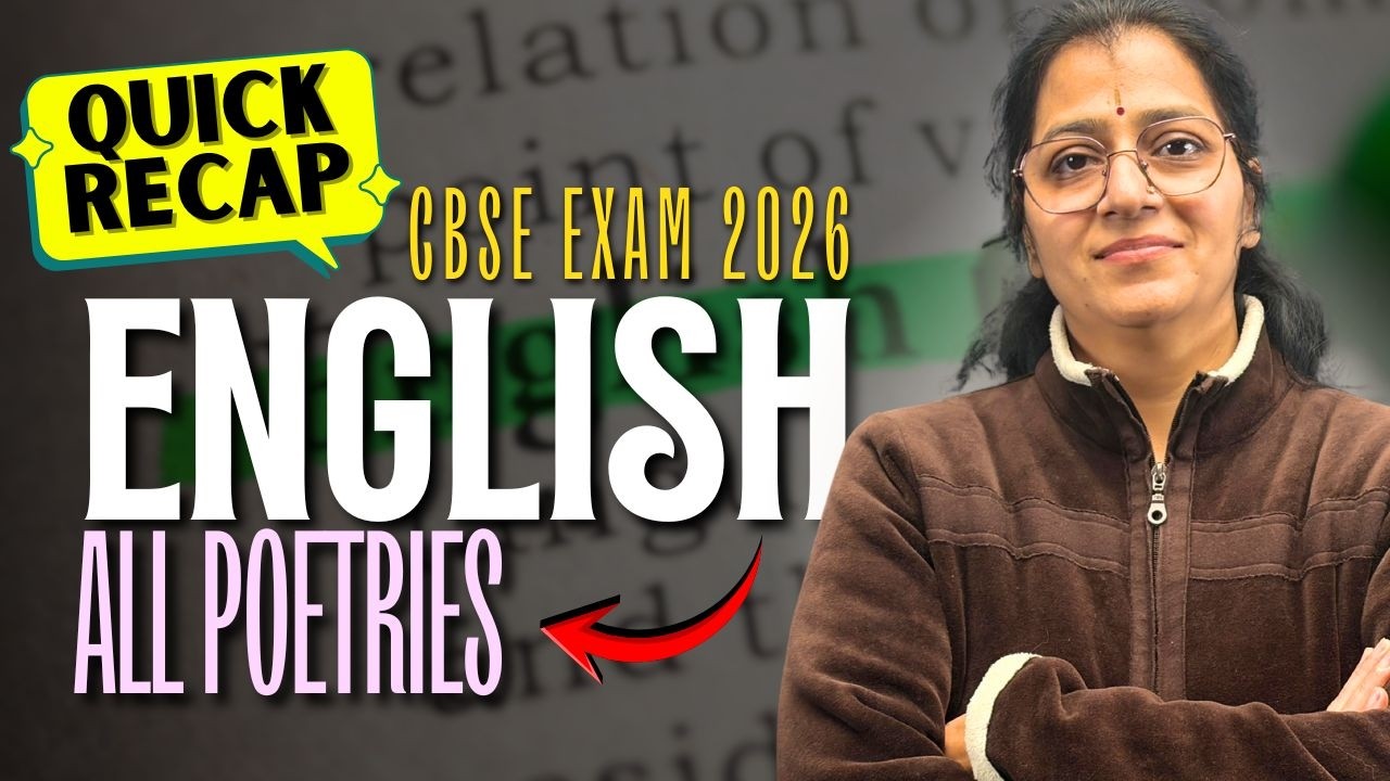 Class 12 English Poetry Complete Revision | All Poems Explained