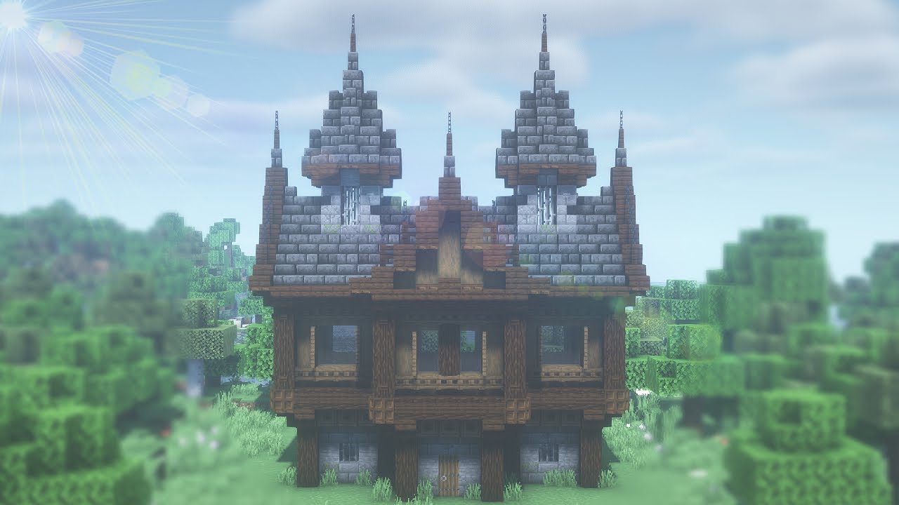 Minecraft | How to Build a Medieval House | Tutorial