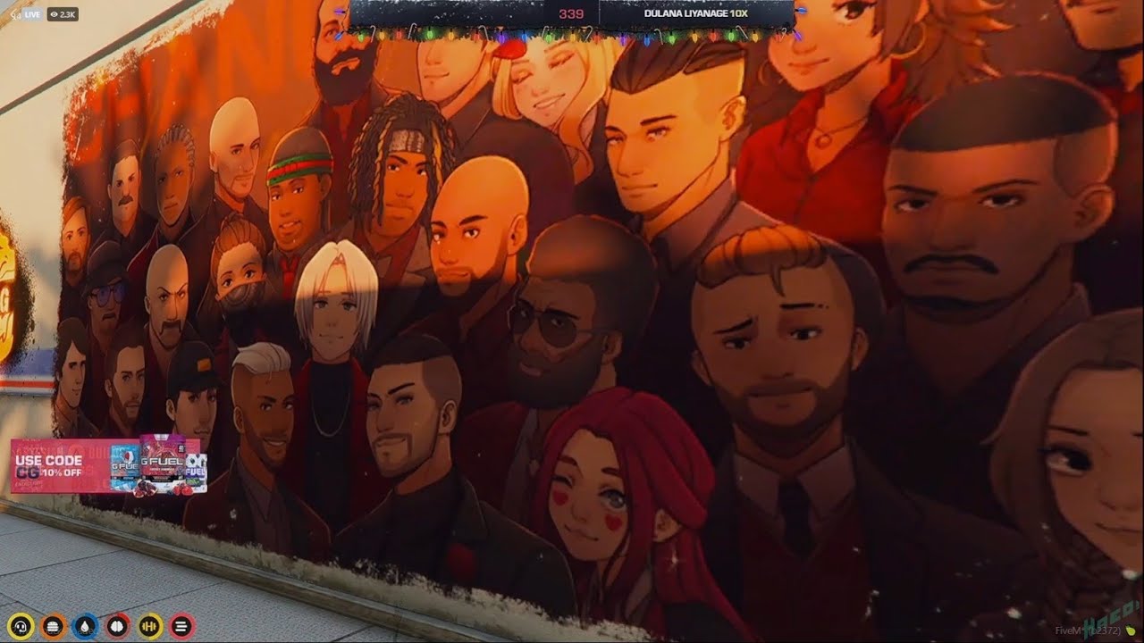 Chang Gang Reaction to their Mural | Nopixel 3.0