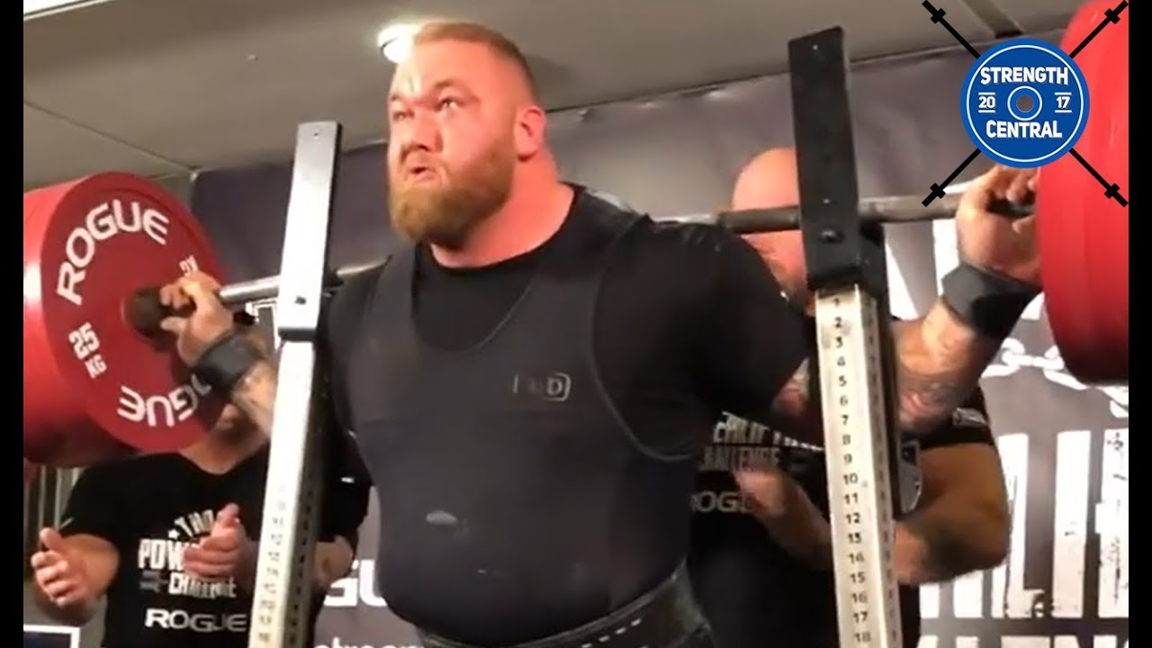 Hafthor Bjornsonn - 1100 kg (2425 lbs) Total - Thor's Powerlifting Challenge