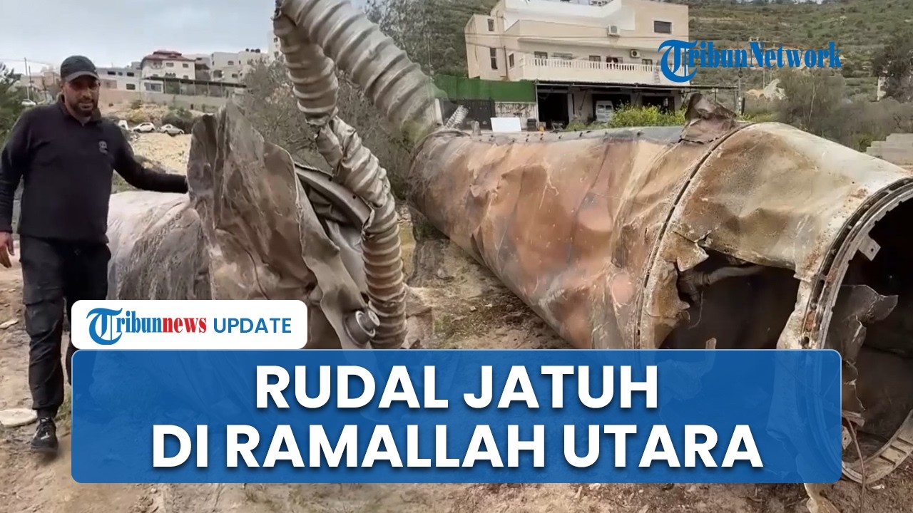 Rudal Jatuh di Ramallah! Eskalasi Serangan Udara Israel, AS dan Iran