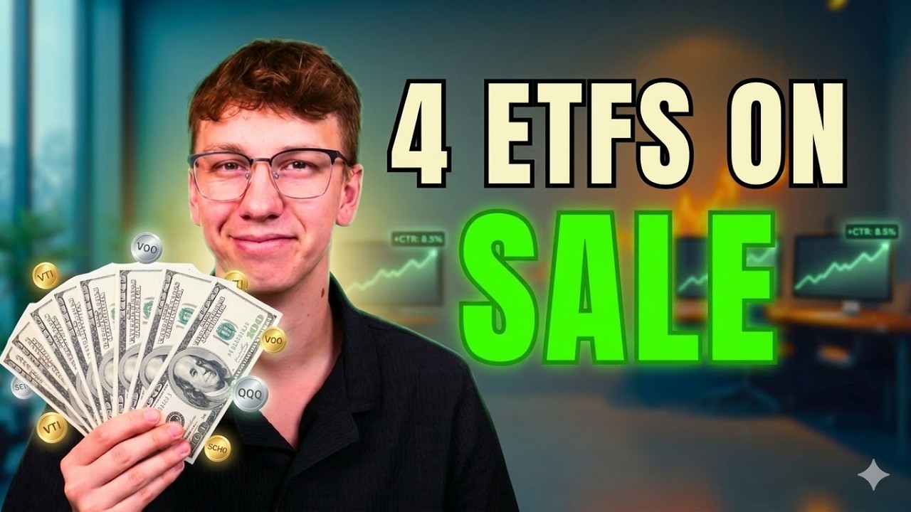Фондовый рынок падает! Мои лучшие ETF продаются со скидкой!