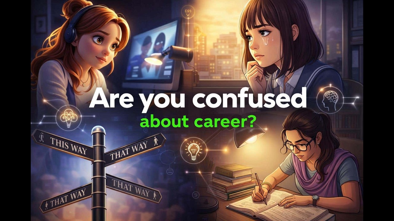 Are you confused about career path? Watch this