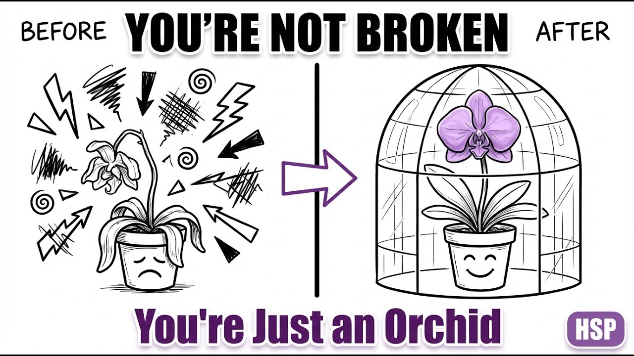 You're Not Broken, You're Just an Orchid in a World of Dandelions
