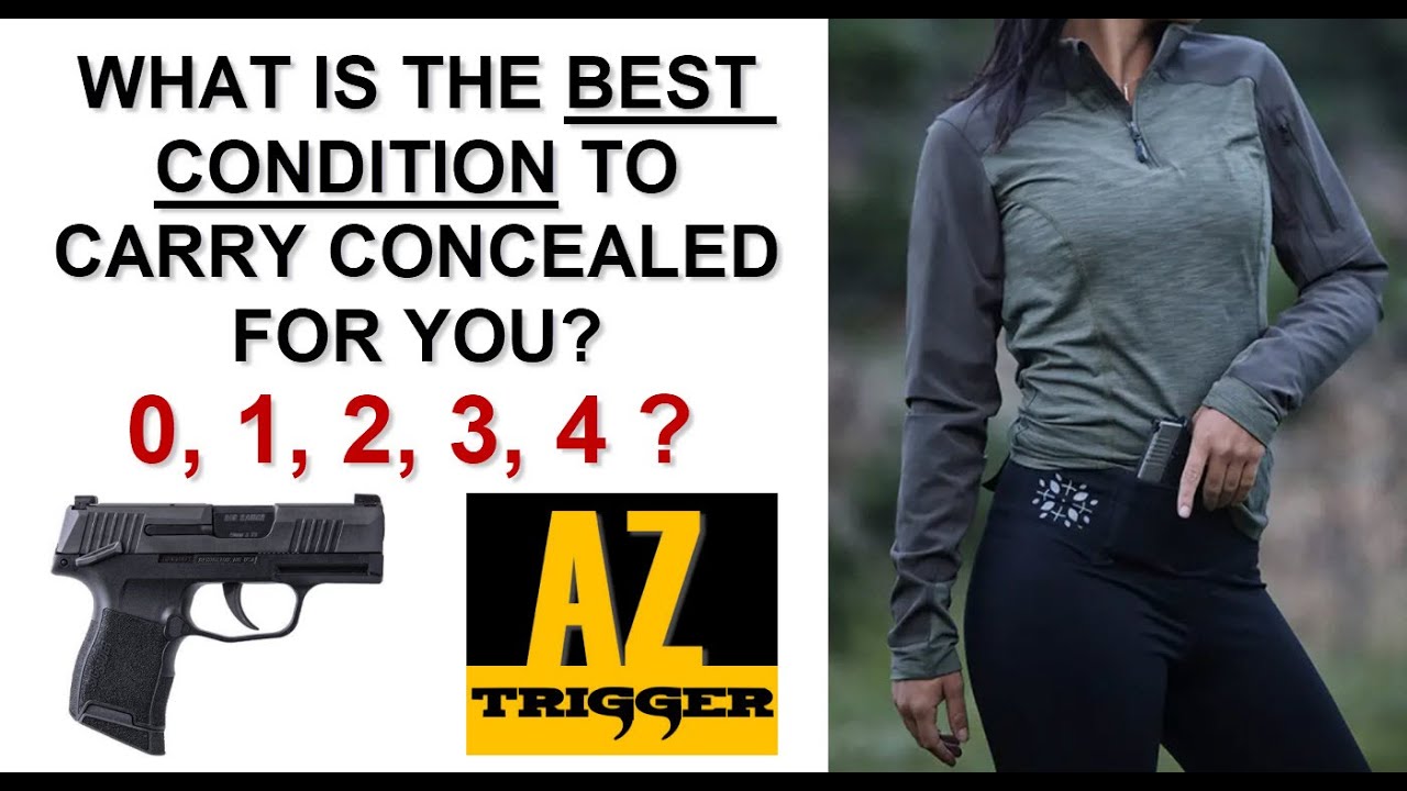 Concealed Carry Handgun Conditions - Which 4 Are Best For You?