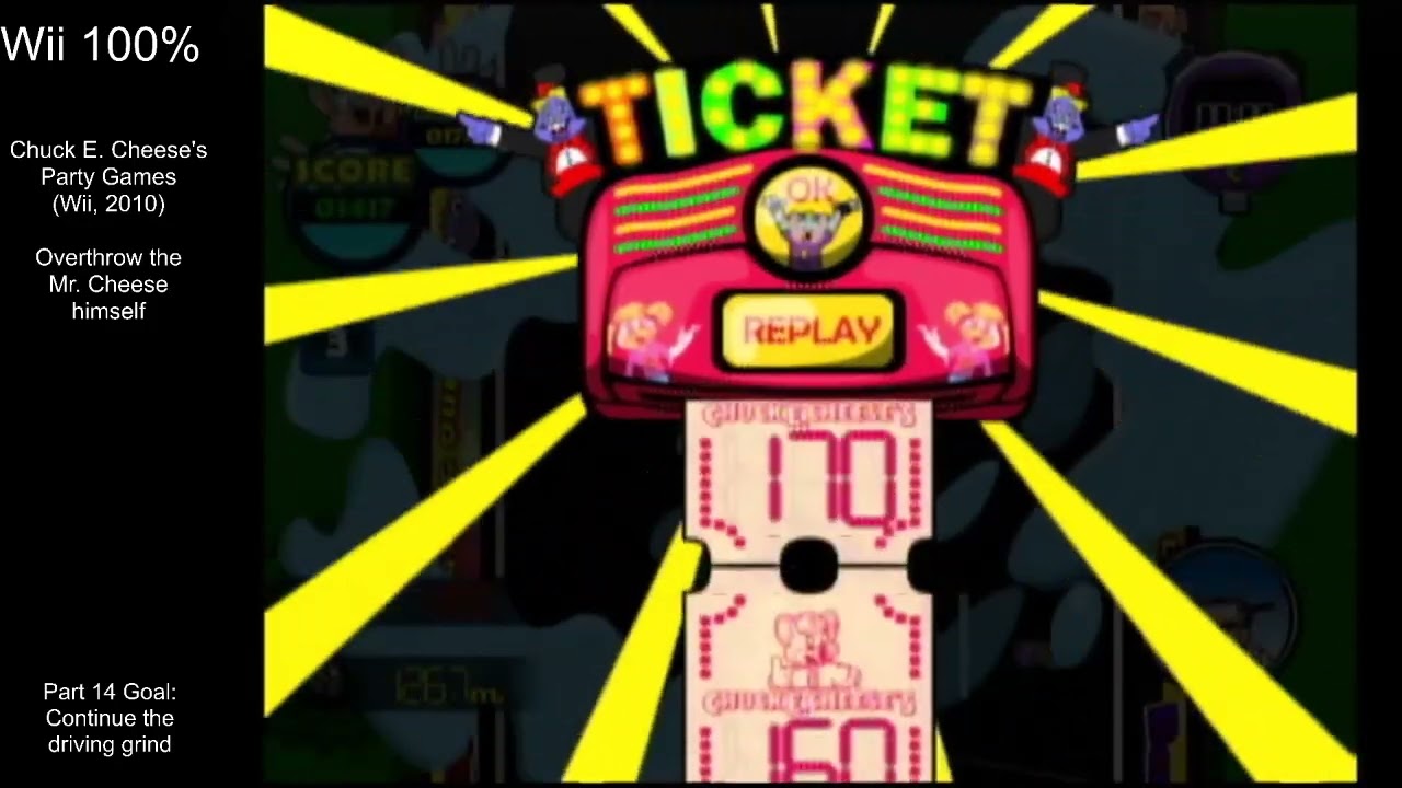 Wii 100% - Chuck E. Cheese's Party Games 100% (Wii, 2010) - Part 14