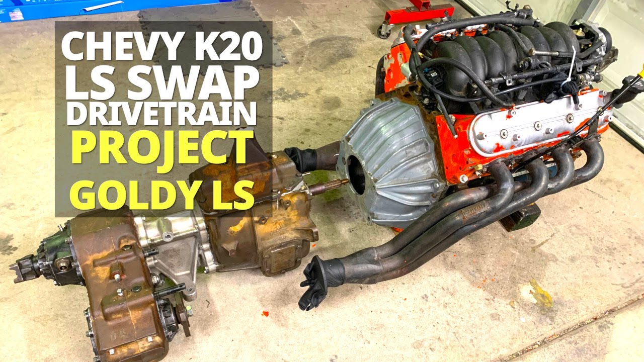 SM456 NP205 AND A DIRTY 5.3 - LS SWAPPING A 79 SQUARE BODY CHEVY 4X4 - Chevy K20 Project