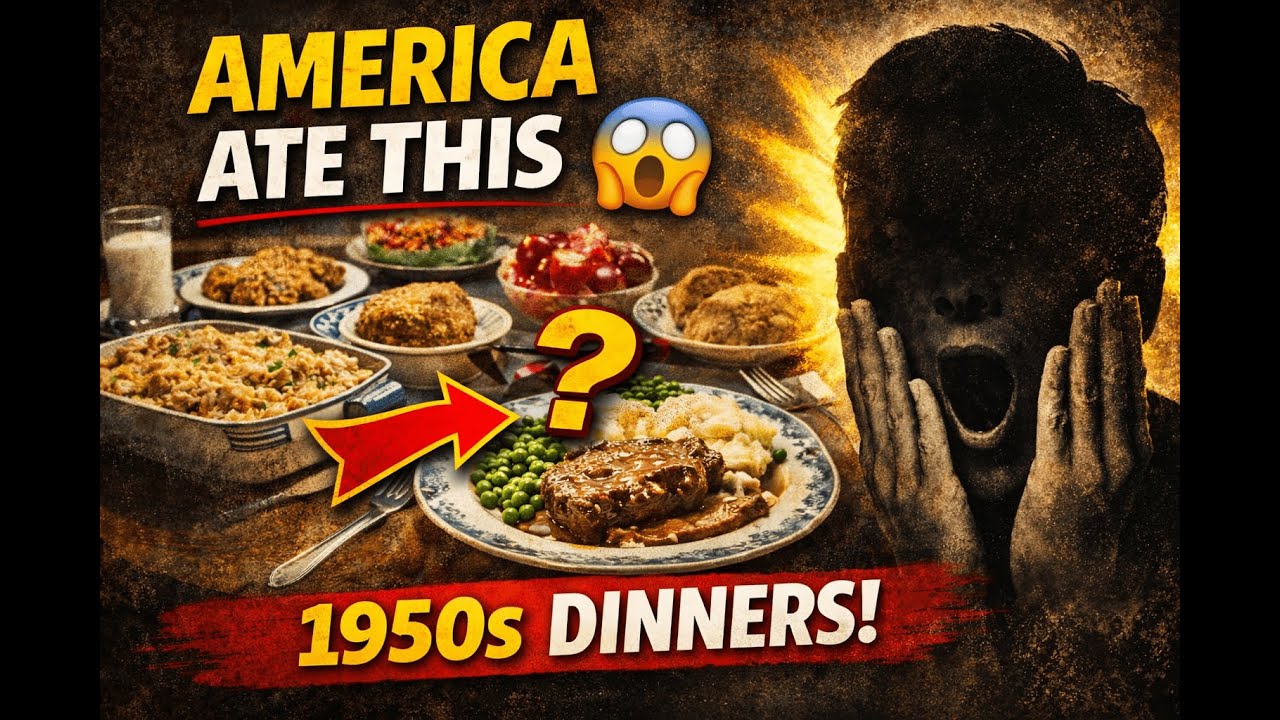 18 Forgotten 1950s Family Dinners America Loved Once