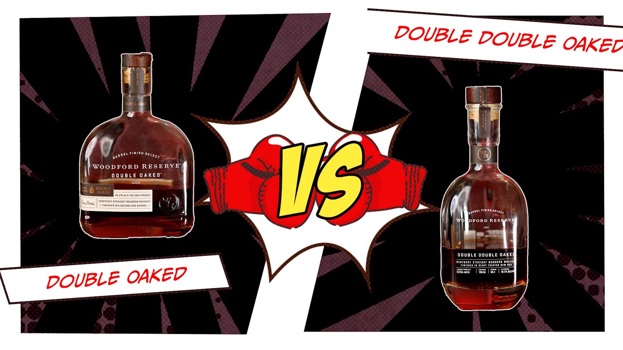 Woodford Reserve Double Oaked против Woodford Reserve Double Double Oaked