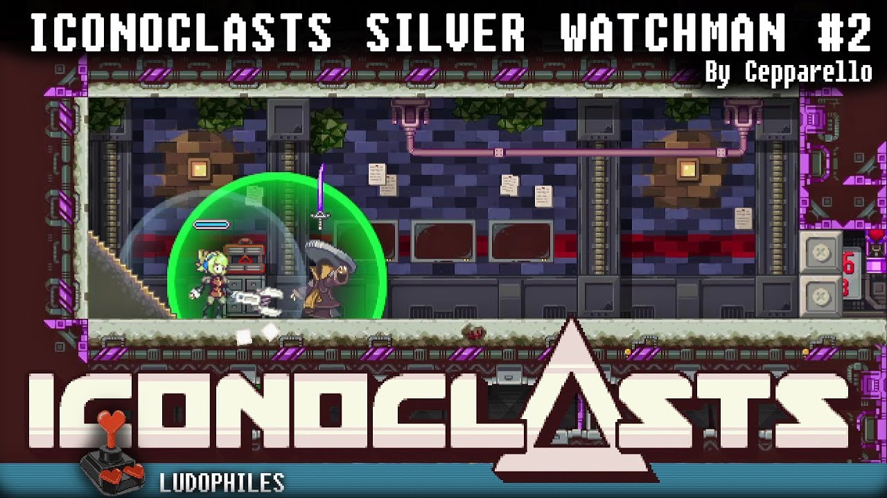 Iconoclasts Silver Watchman Boss Fight #2