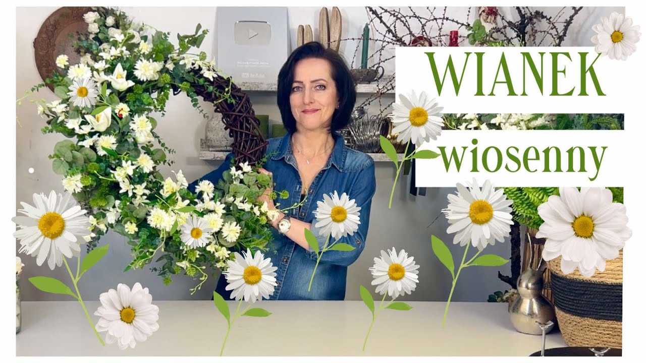 WIOSENNY WIANEK W ZIELENI / DEKORACJA WIELKANOCNA