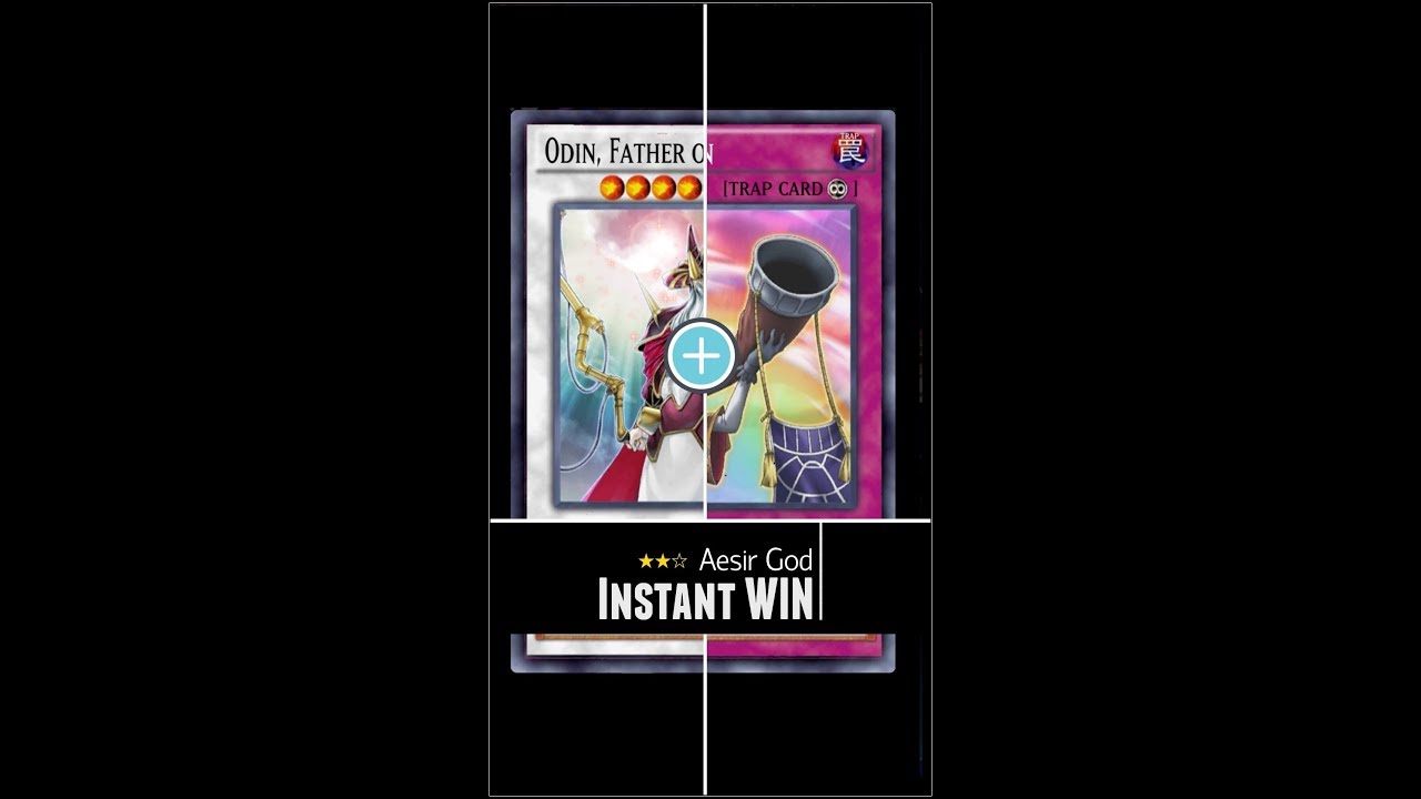 Yugioh Duel Links - Aesir God Instant WIN! Vs The Vagabond