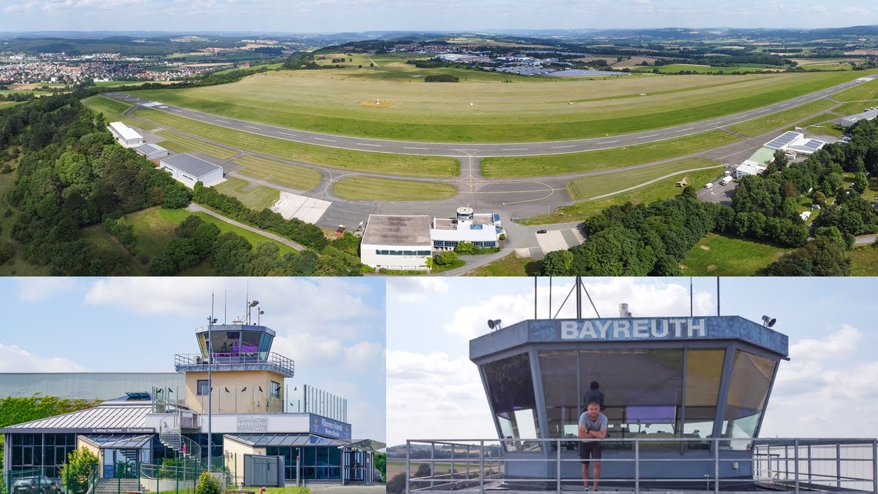 Airport Bayreuth   - Der Flugplatz am Bindlacher Berg