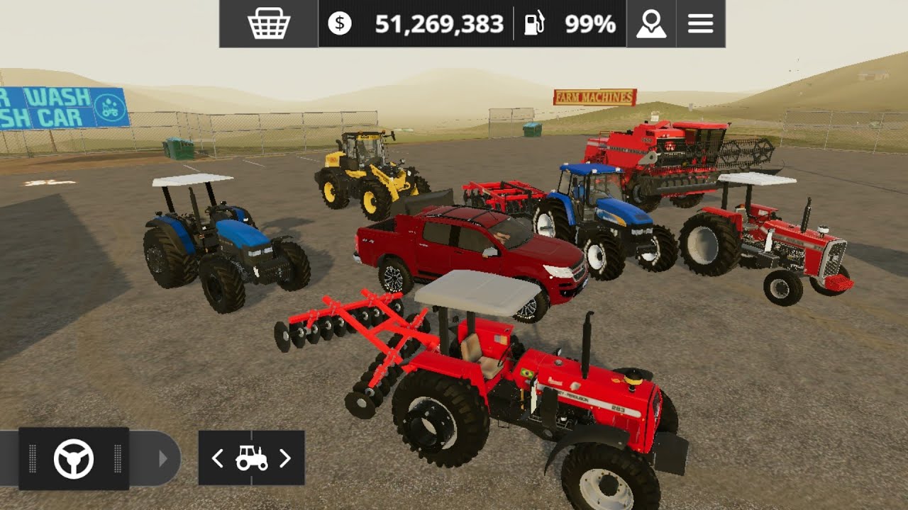 أجمل لعبة في تاريخ الجوال👀/تركتر فورجسن الرابط👇fs20 massey farguson mod link