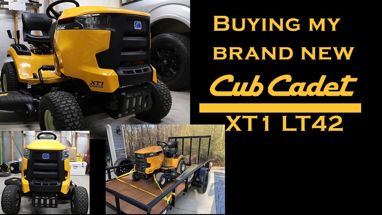 ПОКУПАЮ СВОЙ НОВЫЙ CUB CADET XT1