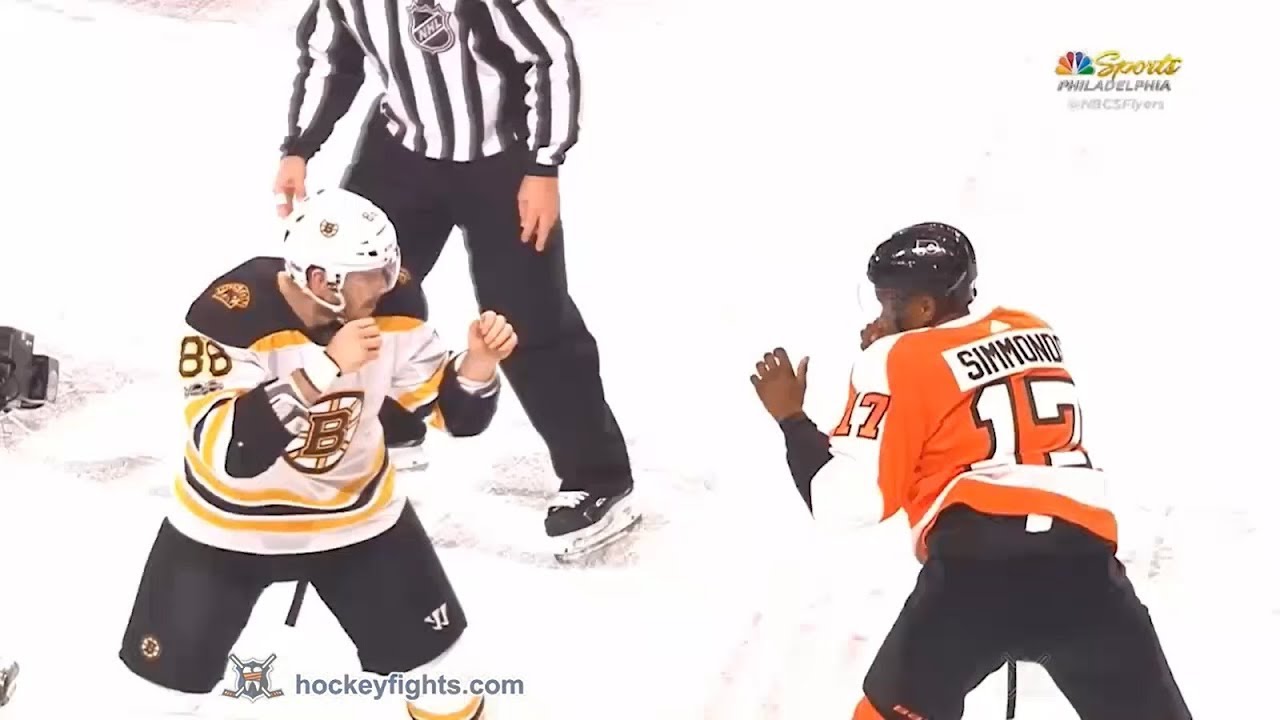 Kevan Miller vs Wayne Simmonds Dec 2, 2017