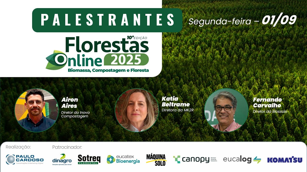 FLORESTAS ONLINE 2025 10 ANOS PRIMEIRO DIA