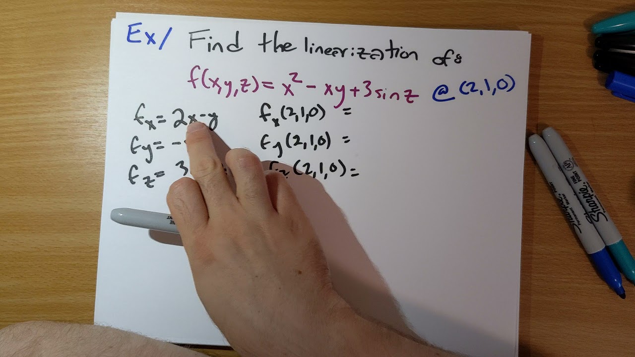 three-variable linearization