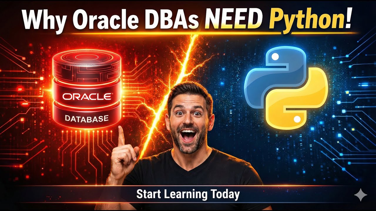 Почему администраторам баз данных Oracle необходимо изучить Python в 2026 году | Python для начин...