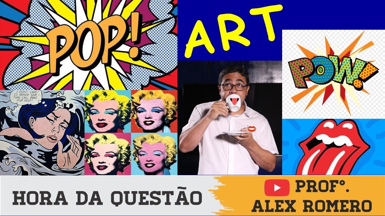 QUESTÃO 23  - ARTE CONTEMPORÂNEA  - POP ART
