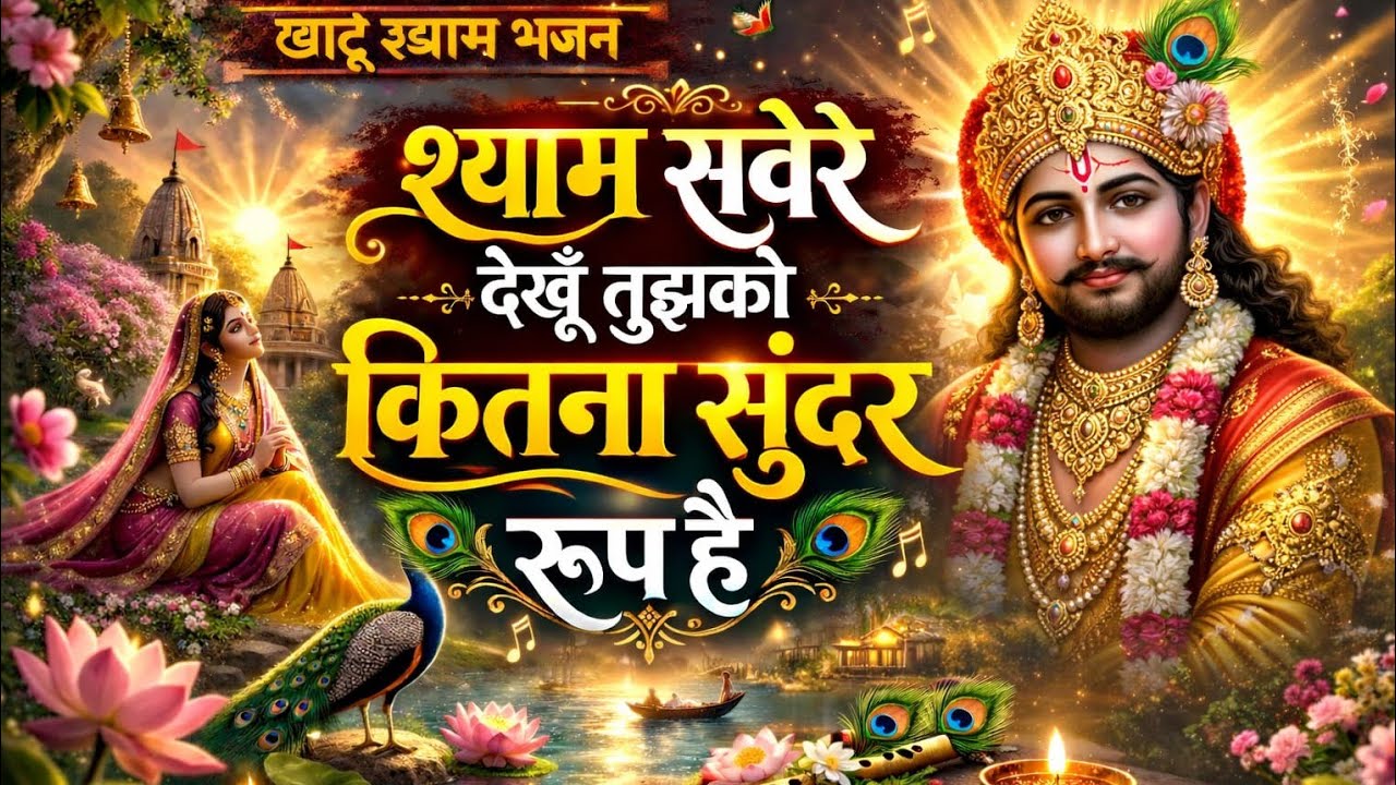 श्याम सवेरे देखूं तुझको कितना सुंदर रूप है | Khatu Shyam Bhajan 2026 | New Shyam Bhajan DJ Mix