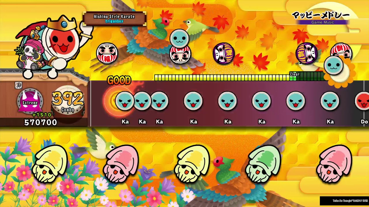 [PS4] Taiko No Tatsujin: Drum Session! - Mappy Medley (Extreme Full Combo)
