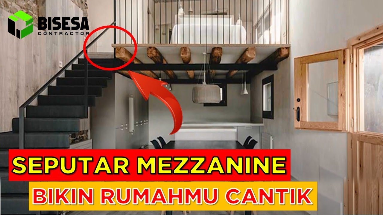 A to Z  KONSEP DESAIN RUMAH MEZZANINE MINIMALIS