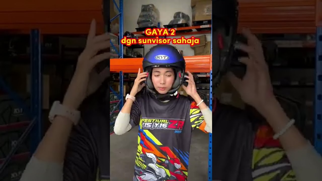 2 CARA UNTUK GAYAKAN KYT D-CITY #FTGARAGE #KYT #D-CITY