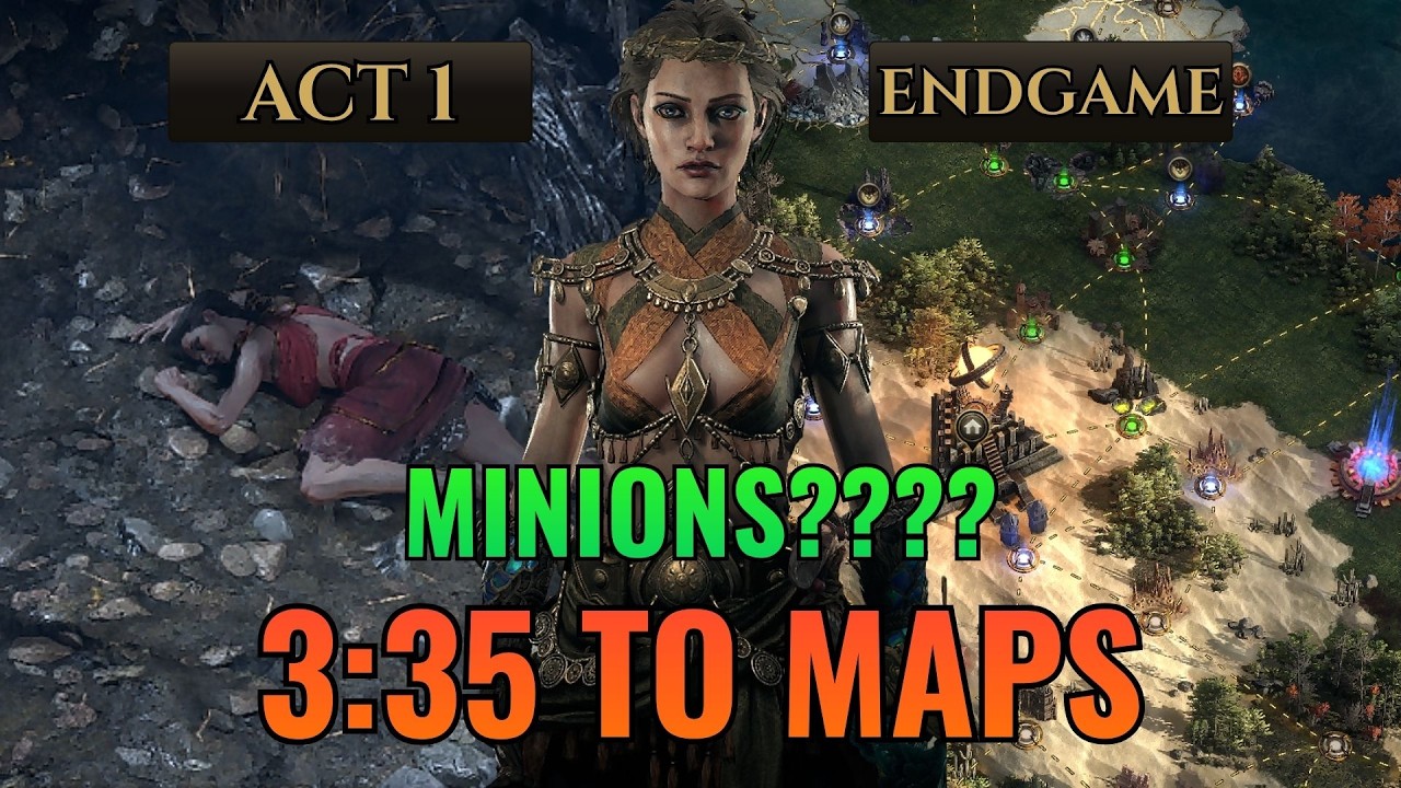 Varashta Sorceress: Level 1 to Maps in 3:35 | Path of Exile 2