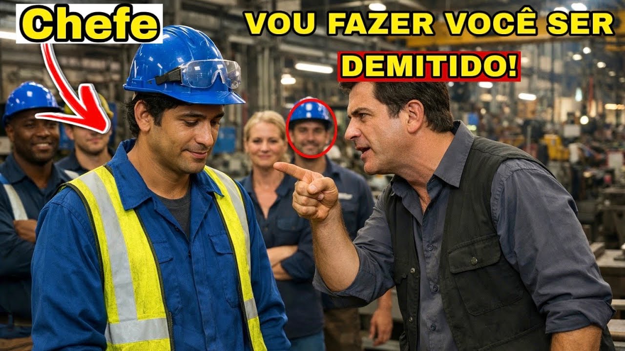 O NOVO CEO SE DISFARÇOU DE FUNCIONÁRIO E FOI DEMITIDO PELO GERENTE, ENTÃO…