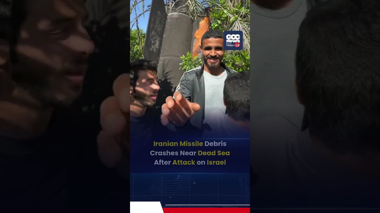 Missile Debris Falls Near Jordan&rsquo;s Dead Sea After Iranian Strike on Israel | Residents Shocked