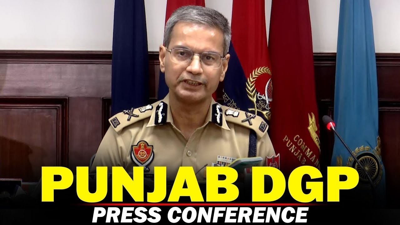 LIVE: Punjab DGP Gaurav Yadav Press conference |Chandigarh BJP office grenade attack | Pakistan |ISI
