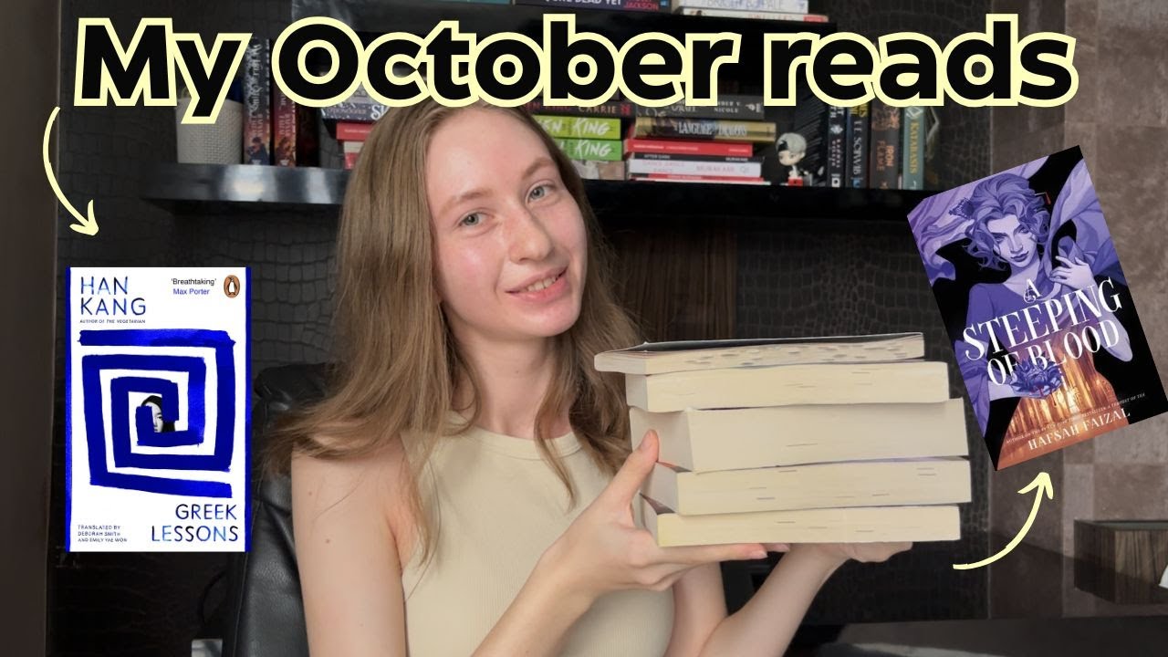 Everything I read in the month of October | Let`s wrap up another reading month!