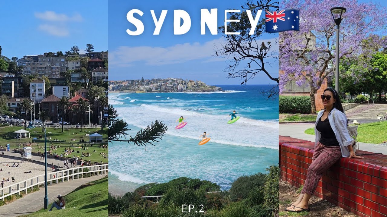 vlog | 시드니 해파랑길🌊 본다이부터 브론테 비치까지 맛보기 트레킹!🇦🇺 본격 시드니 사람들이 부러워지는 호주 바다 여행..👀🩵 ep.2
