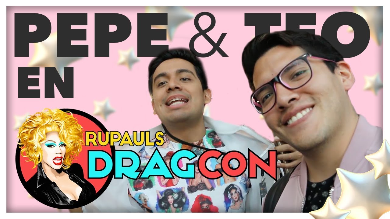 Pepe & Teo en #DragCon NYC 2017