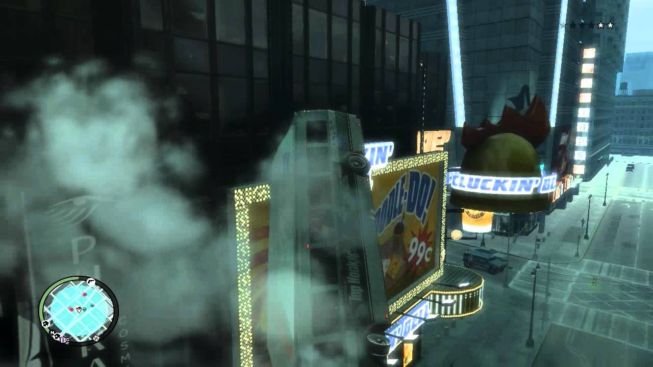 Grand Theft Auto IV - Crazy Vehicle (Bus) Mod