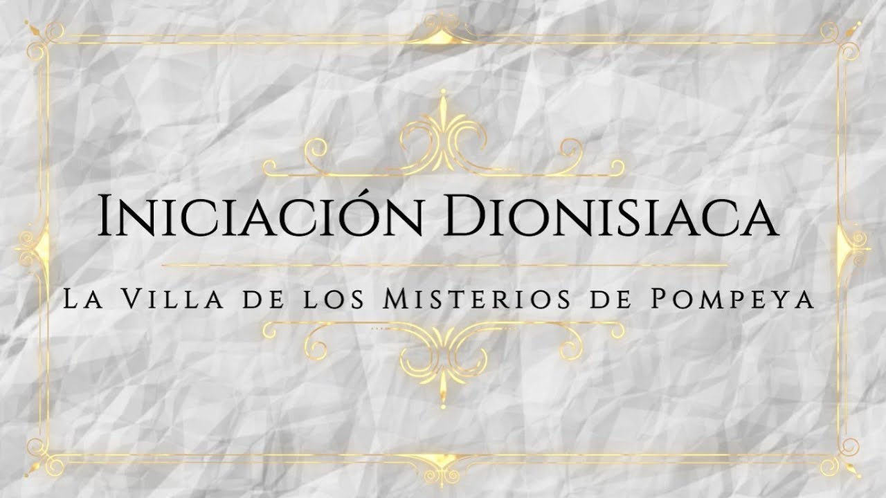 La Villa de los misterios en Pompeya