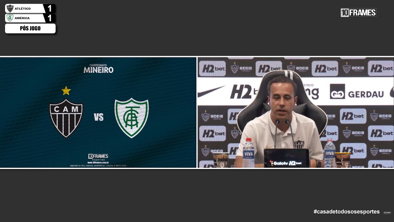 Atlético X América   - Campeonato Minero 2026 - Oitava Rodada - Narração ao vivo.