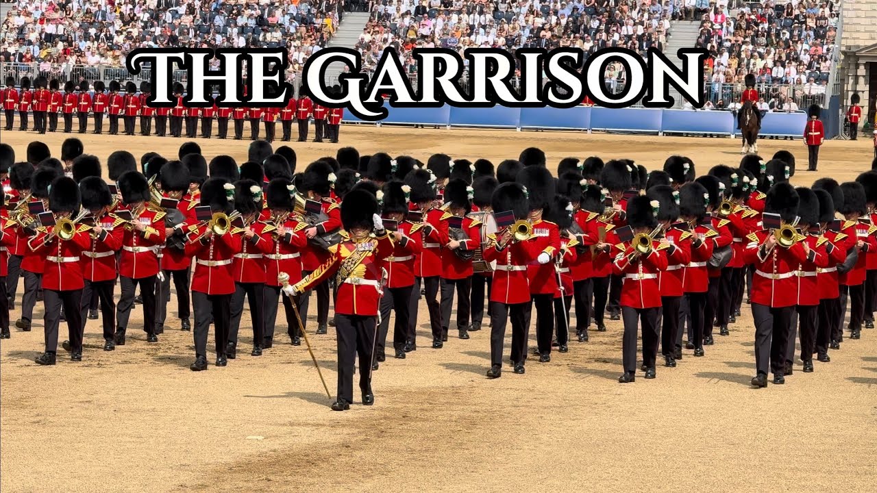 “The Garrison” by the Massed Bands of the Household Division during Major General’s Review 2025