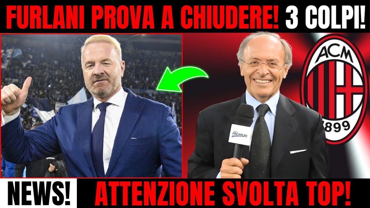 CALCIOMERCATO MILAN🔥Svolta Maignan? Proposta Shock di Furlani!